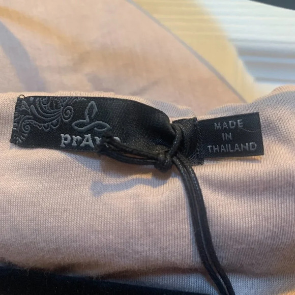 Prana Wm’s Polar Escape Cream 1/2 Zip Fleece Pullover Sz L # - Picture 4 of 5